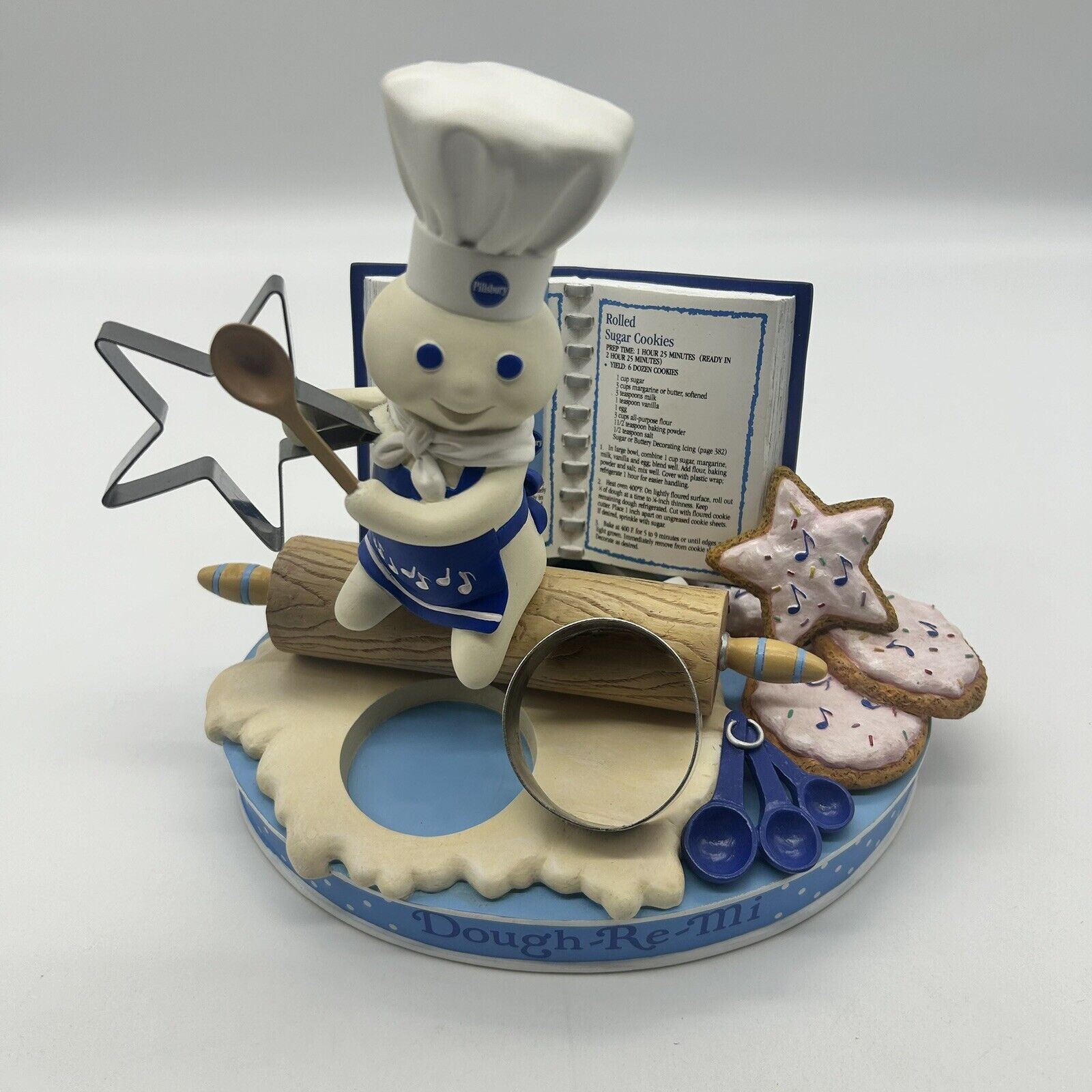 Pillsbury Doughboy Dough-Re-Mi Limited Edition Statue by Danbury Mint NIB #1538