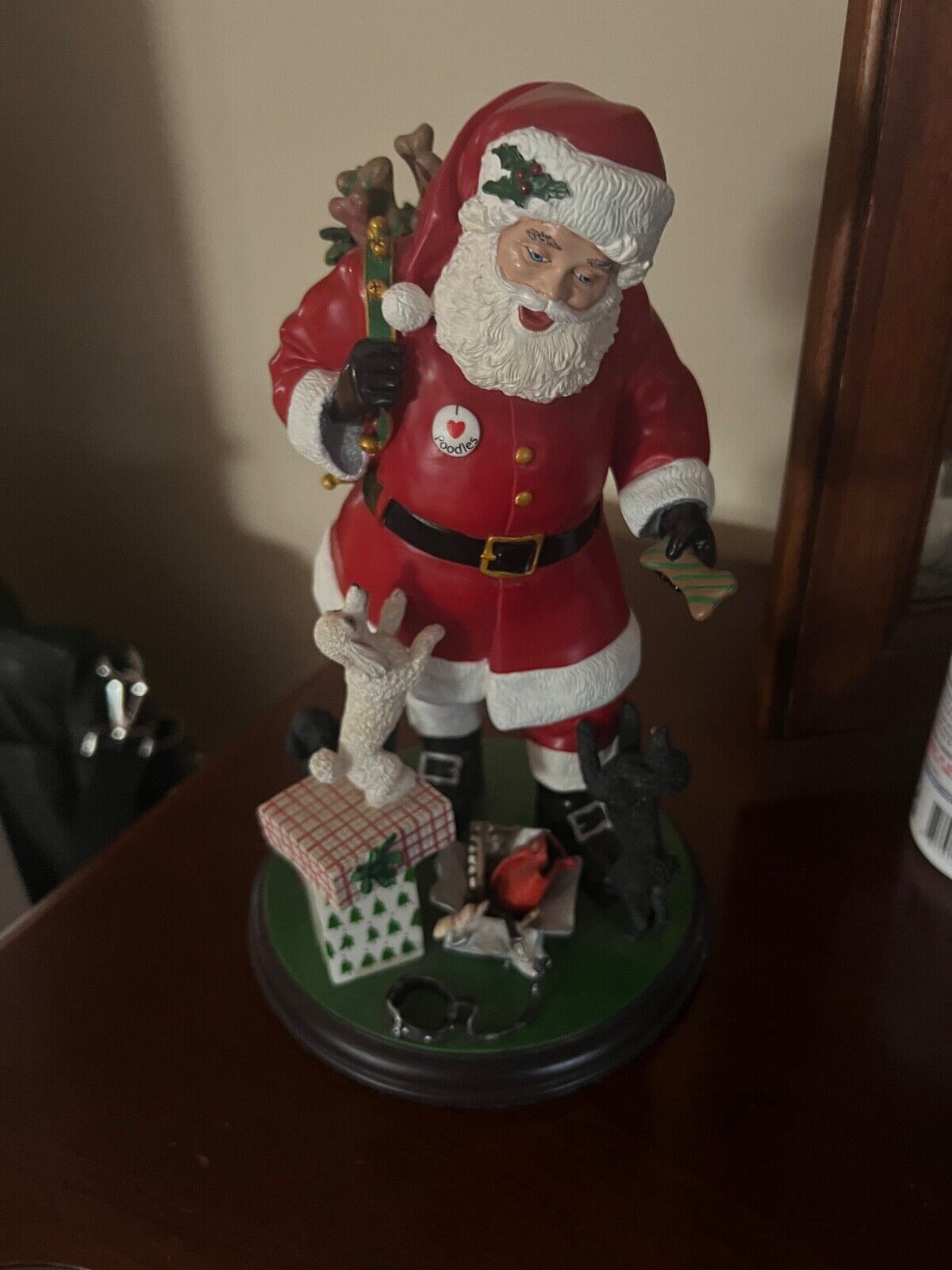 Danbury Mint Santas Poodles