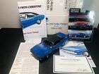 DANBURY MINT 1968 DODGE CHARGER FROM "CHRISTINE NIB W/DOCS & BONUS CAR BEAUTIFUL