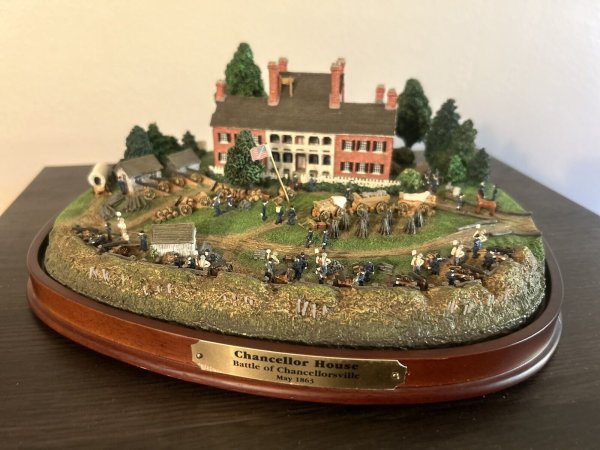 "The Civil War" Chancellor House The Danbury Mint