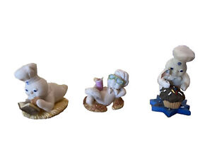 1997 Danbury Mint Pillsbury Doughboy Calendar Figurines All 12 Complete Set