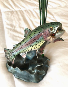 Rainbow Rising - Franz Dutzler Danbury Mint- Trout Treasure Sculpture Collection