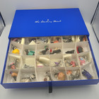 The Danbury Mint Schnauzer DOGS Miniature Figurine Collection 42 Piece Set w/Box