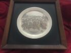 Danbury Mint Sterling Silver Plate "Central Park Winter The Skating Pond"
