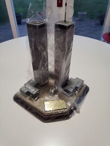 Danbury Mint Twin Tower's Commemorative World Trade Center 911 Memorial