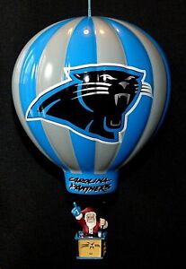 DANBURY MINT ~ CAROLINA PANTHERS ~ 2004 CHRISTMAS VICTORY BALLOON ORNAMENT