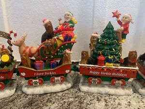 The Yorkie Christmas Express- The Danbury Mint