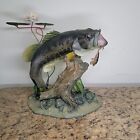 BACKWATER BASS by George Kruth Danbury Mint Freshwater Trophies Collection