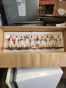 Danbury Mint 1975 Cincinnati Reds Big Red Machine Team Figurines Almost Perfect