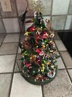 Danbury Mint Beagle Christmas Tree Lighted Retired