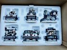 Rare DANBURY MINT Dallas Cowboys Football Christmas Train 6 PIECES