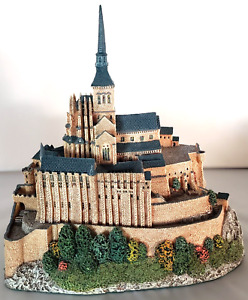 Mont Saint Michel Sculpture Danbury Mint Enchanted Castle Of Europe Vintage 1994