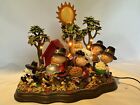 Danbury Mint A Time To Give Thanks EUC ~  Peanuts Thanksgiving Lighted Figurine