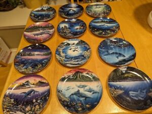 Entire Lot - One Price - 12 Danbury Mint "Underwater Paradise" Collector Plates