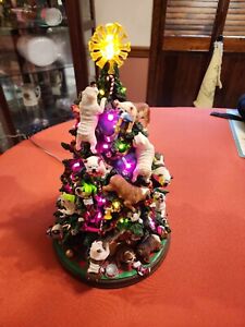 Bulldog Christmas Tree- Danbury Mint-   English Bulldog- Bulldog Collectibles