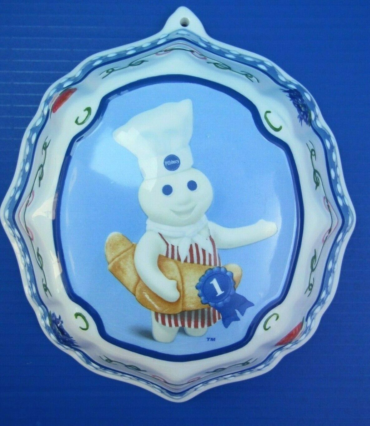 FS PILLSBURY DOUGHBOY #1 CROISSANT CERAMIC PICTURE MOLD by Danbury Mint