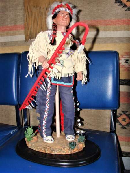 Sitting Bull Doll - Danbury Mint - Judy Belle