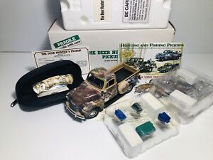 DANBURY MINT 1953 CHEVROLET DEER HUNTERS PU. COMPLETE 1:24 + FM DEER HUNT KNIFE
