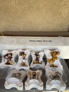 Danbury Mint San Francisco 49ers Stars  Disney Set Rack And 7 Figures New