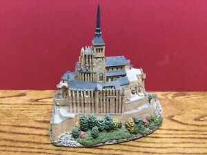 Mont Saint Michel Sculpture Danbury Mint Enchanted Castle Of Europe Vintage 1994