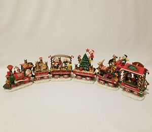 Danbury Mint German Shepherd Dog Christmas Express Train RARE