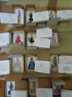 COMPLETE Set Of 12 Danbury Mint Barbie Figurines SWIMSUIT SOLO PAN AM BALLERINA