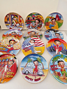 Betty Boop Collector Plate Lot (12)