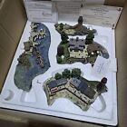 Danbury Mint Lighthouse Point Four Piece Collector Set, New In Box