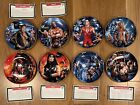 Complete Set of 8 Danbury Mint WWF Wrestling Porcelain Collector Plates