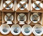 Set of 10 Official TALL SHIPS by Danbury Mint ALL brand new 6 in original boxes