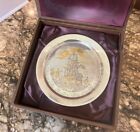 New ListingDanbury Mint The Boston Tea Party 1773 Sterling Silver 24k Gold Collectors Plate