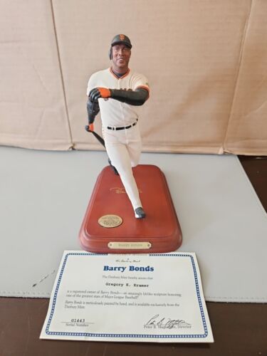 Barry Bonds Danbury Mint Baseball Figure Statue MLB San Francisco Giants