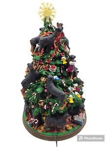 Danbury Mint RARE! Rottweiler Christmas Tree Canine Dog Holiday Lights Up W BOX