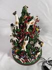 Retired Danbury Mint Jack Russell Terrier Dog 14 Inch Christmas Tree No Star