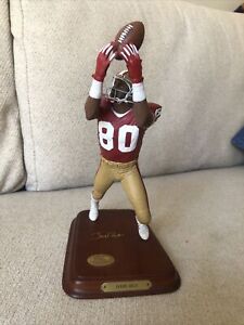 Jerry Rice Danbury Mint San Francisco 49ers Statue Figurine NFL