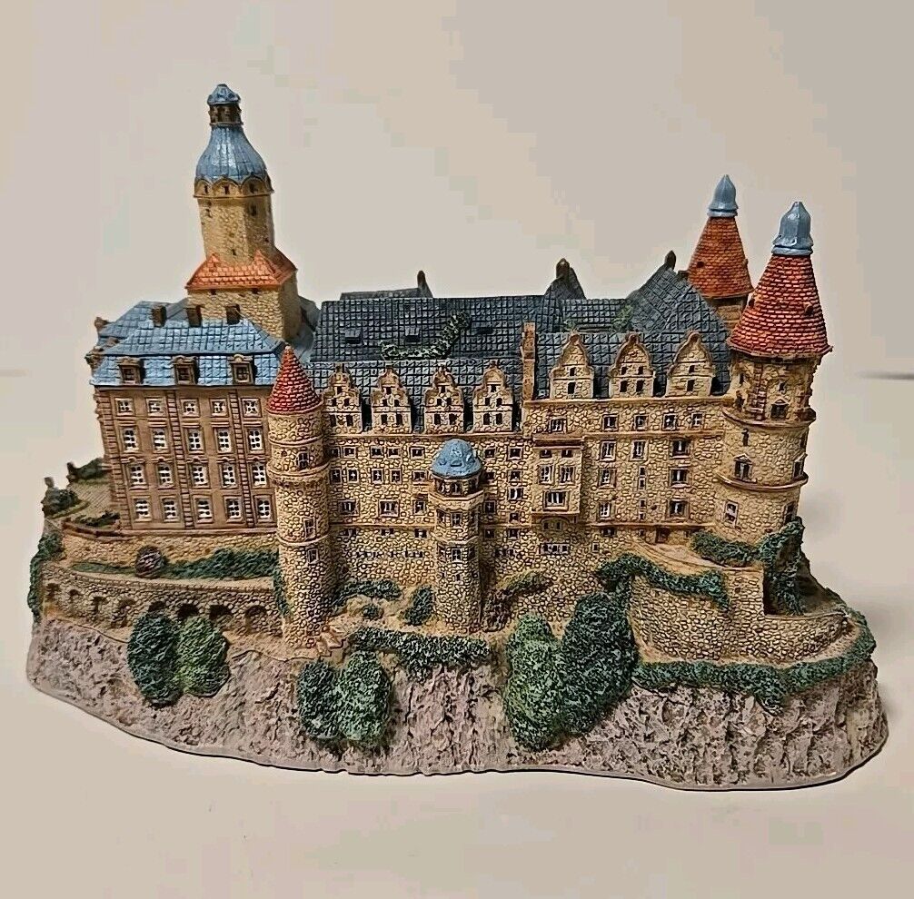 Ksiaz Castle Danbury Mint Enchanted Castles of Europe 1994 Silesia Poland