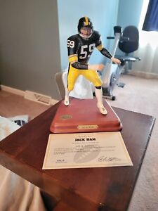 danbury mint jack ham steeler figurine