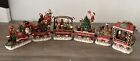 Danbury Mint The Yorkie Christmas Express Train Set Vintage 6 Pieces