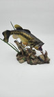 Vtg Danbury Mint SUDDEN STRIKE BASS George Kruth Vintage Figurine Display Rare