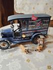 "Pugs on the Run" Dog Catcher TruckThe Danbury Mint RARE Ford Model