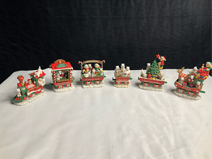 VTG Danbury Mint Westie Holiday Rail Christmas Express Train