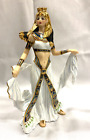 Danbury Mint Queens of Egypt Cleopatra Figurine Porcelain Gold