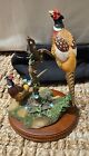 RARE! Danbury Mint SUMMER CALL Birds Pheasants by Nick Bibby with Base