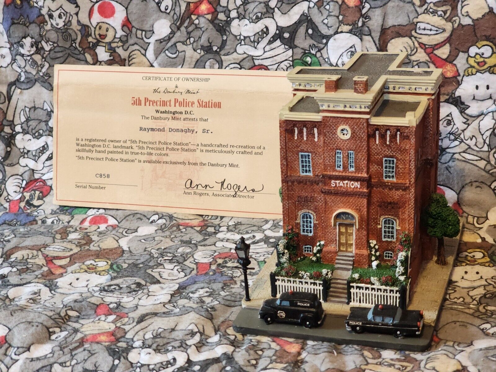 Danbury Mint ~ 5th Precinct Washington D.C. Police Station ~ 255-005 CA-296 CIB