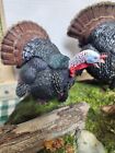 Full Strut Turkey Sculpture Figurine by Nick Bibby Danbury Mint Realistic