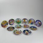 Set of 12 Danbury Mint Garfield Calendar Plates 12 Months Jim Davis #A944