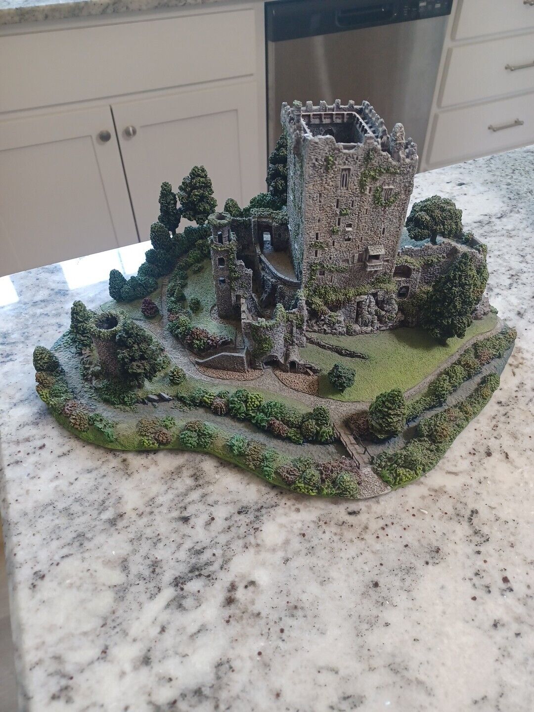 Danbury Mint Blarney Castle County Cork Ireland Rare Vintage With Cert Of Auth