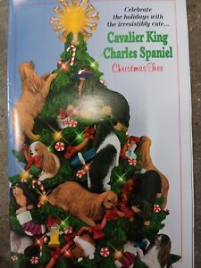 Danbury Mint Cavalier King Charles Spaniel Lighted Christmas Tree