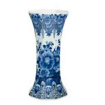Royal Delft Vase with Floral Patterns The Original Blue dutch Ã?45 cm - RRP $2250