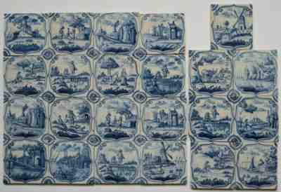 Delft Collectibles : Delft Landscape Value Guide - Price List | Delft ...